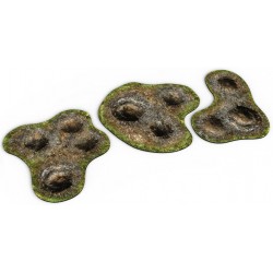 2D terrain set - Crater